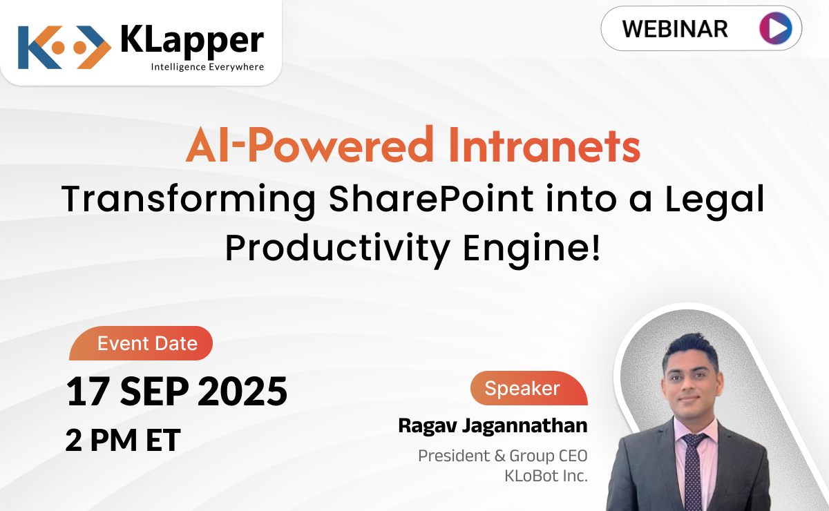 AI-Powered Intranets: Transforming SharePoint into a Legal Productivity Engine!